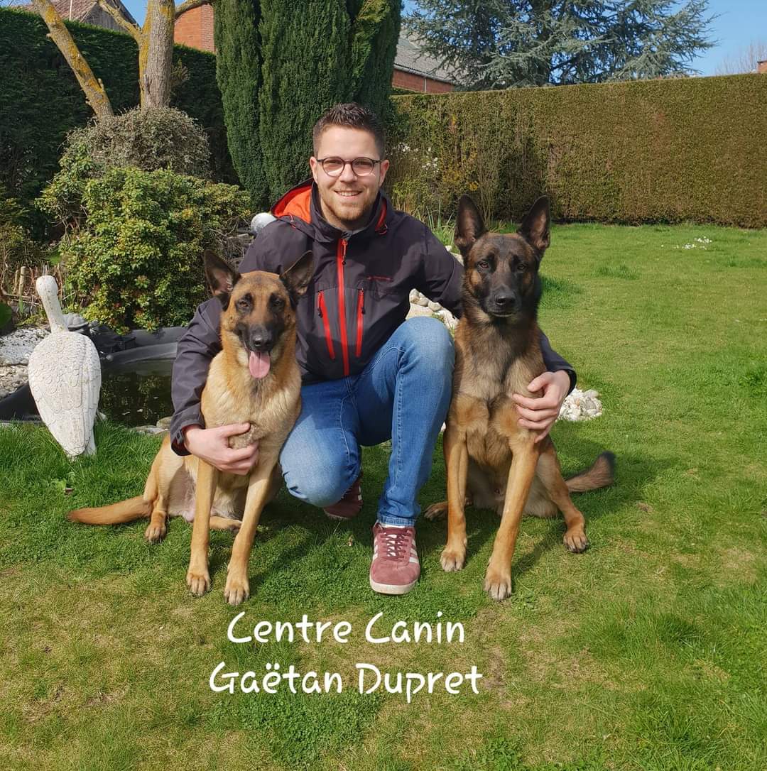 Gaetan Dupret Educateur canin Mariette Cannard